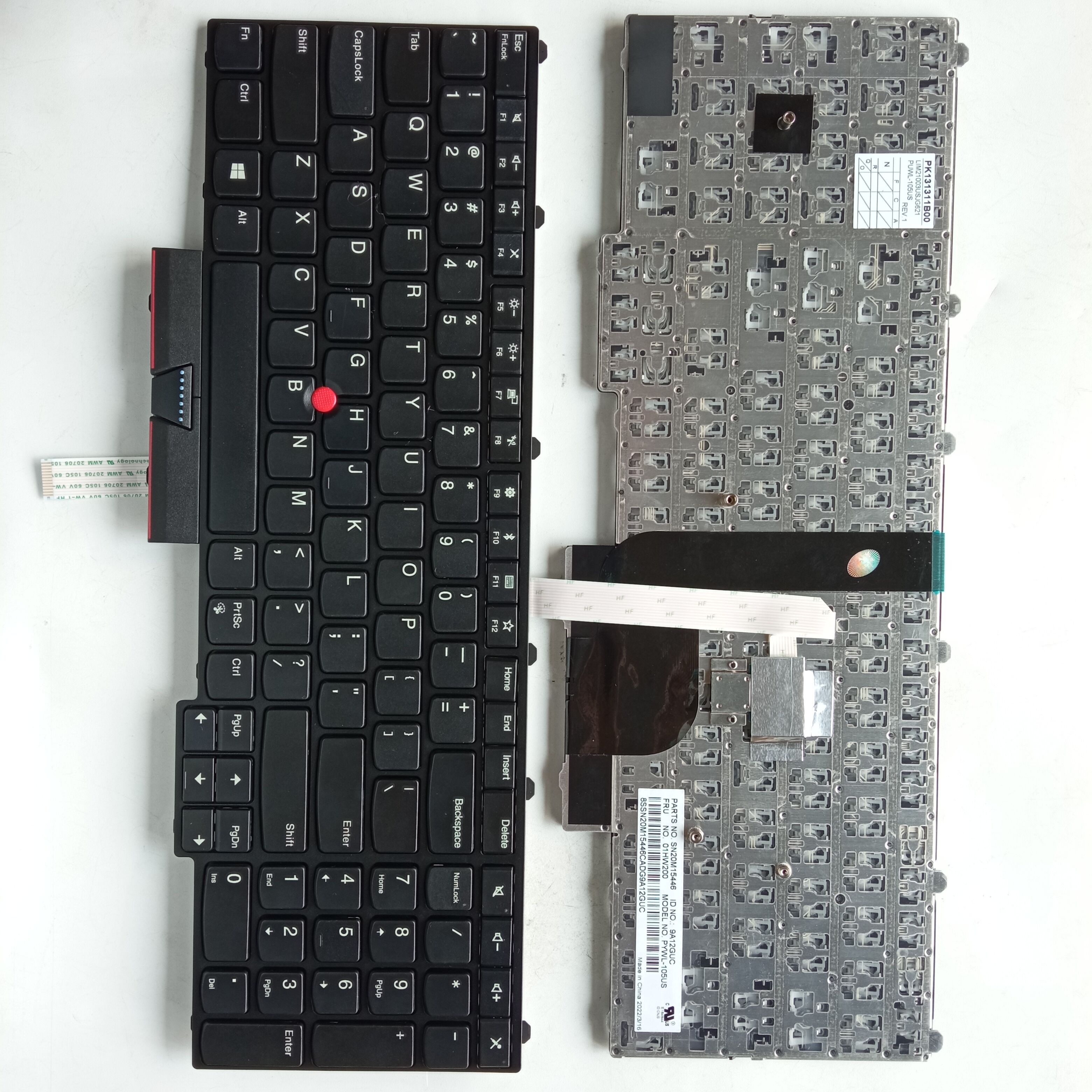 Picture of New Replacement Laptop Keyboard For IBM P51/P71 BLACK FRAME BLACK (OEM) US Layout
